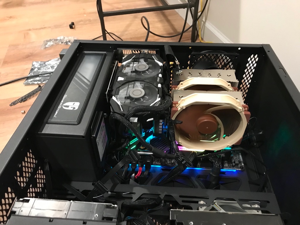 Everything packed in